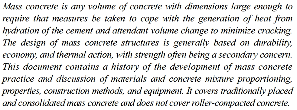 beton masa definisi